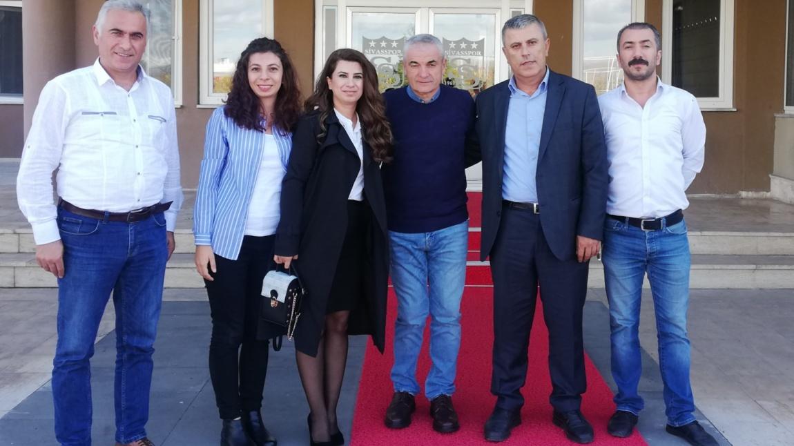 Sivasspor Teknik Direktörü Rıza Çalımbayı Ziyaret Ettik